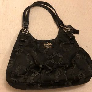 Coach black purse